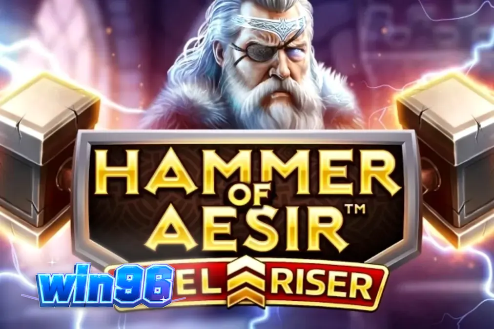 Hammer of Aesir slot machine interface na may Norse mythology theme